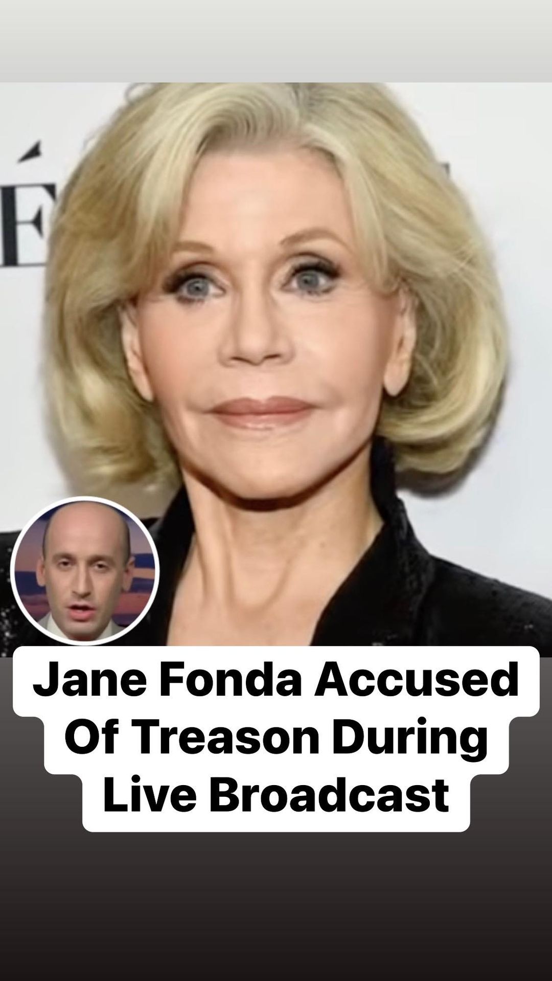 Jane Fonda Accused Of Treason During Live Broadcast – My Blog